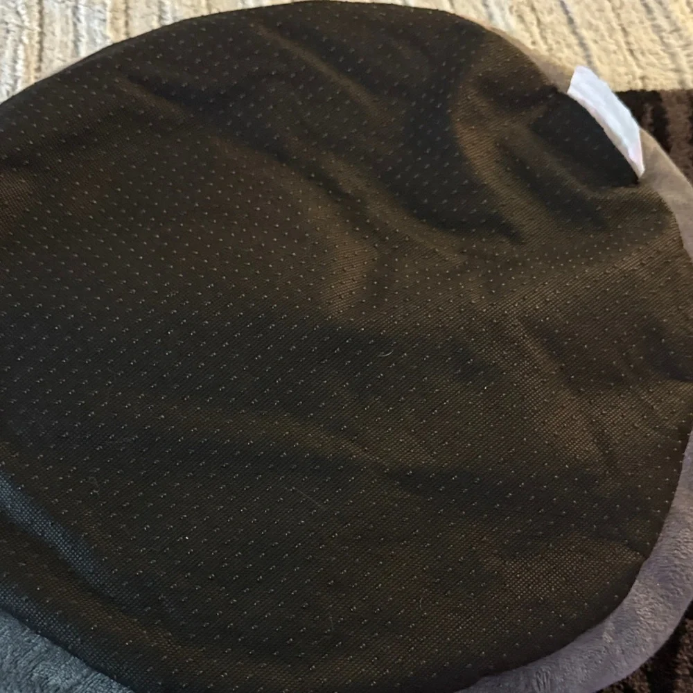 Gray and Cream Pet Bed